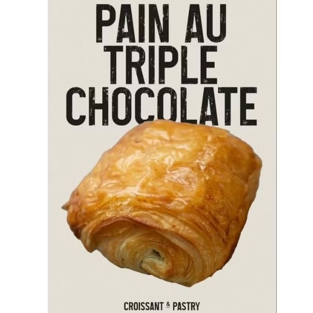 

Pain Au Tripple Choco Midnight Baker