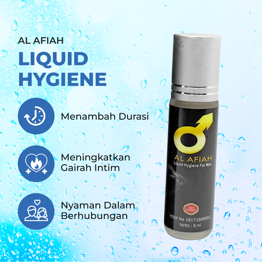 Nooisela Minyal Oles Al Afiah Bpom Original 100% Al Afiah Hygiene For Man