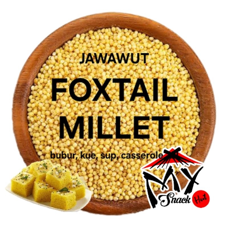 

FOXTAIL MILLET 1KG JAWAWUT JEWAWUT JAWAK SEKOI YELLOW RICE MILET KUNING KANGNI DHOKLA HONGKONG CHINA