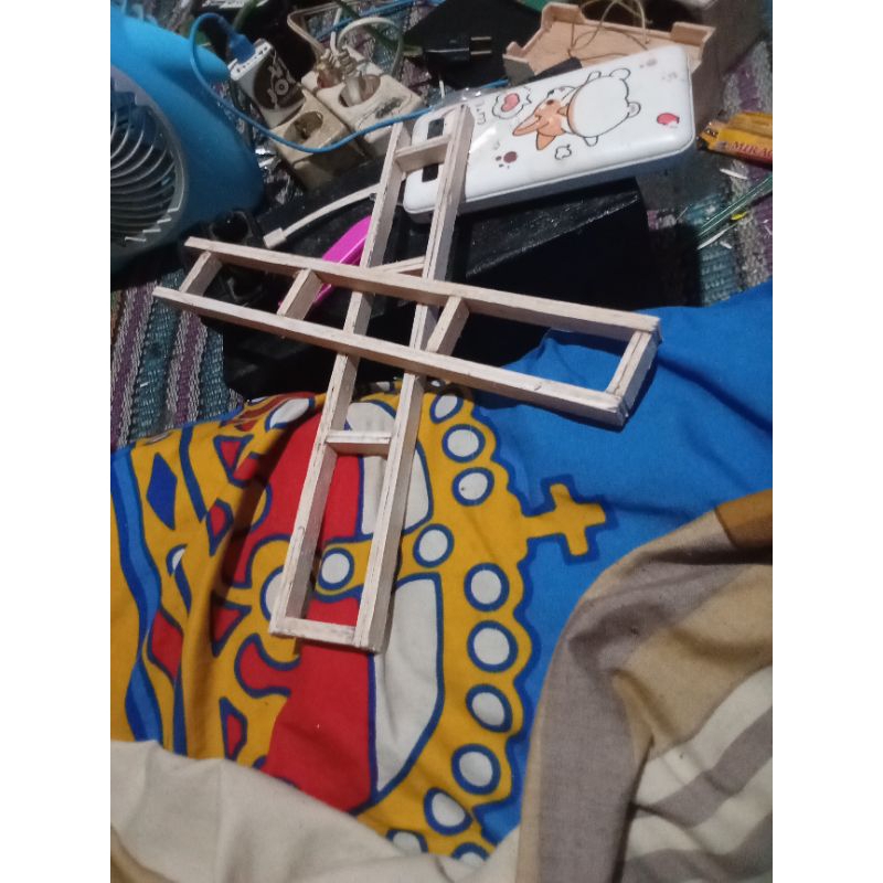 sasis miniatur truk plastik panjang 28cm