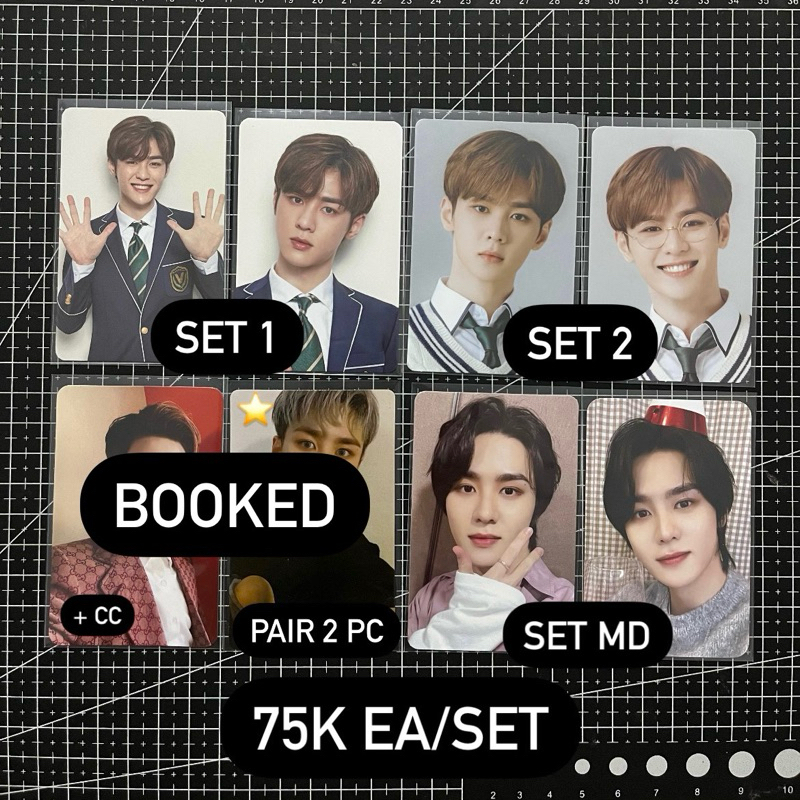 KUN WAYV SET EACH 75K BACK TO SCHOOL SPECIAL AR TICKET SET SMTOWN LIVE 2022 SMCU EXPRESS @KWANGYA 3R