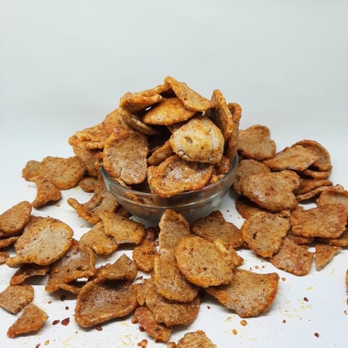 

KERUPUK JENGKOL | KRUPUK JENGKOL RASA PEDAS 150 GRAM