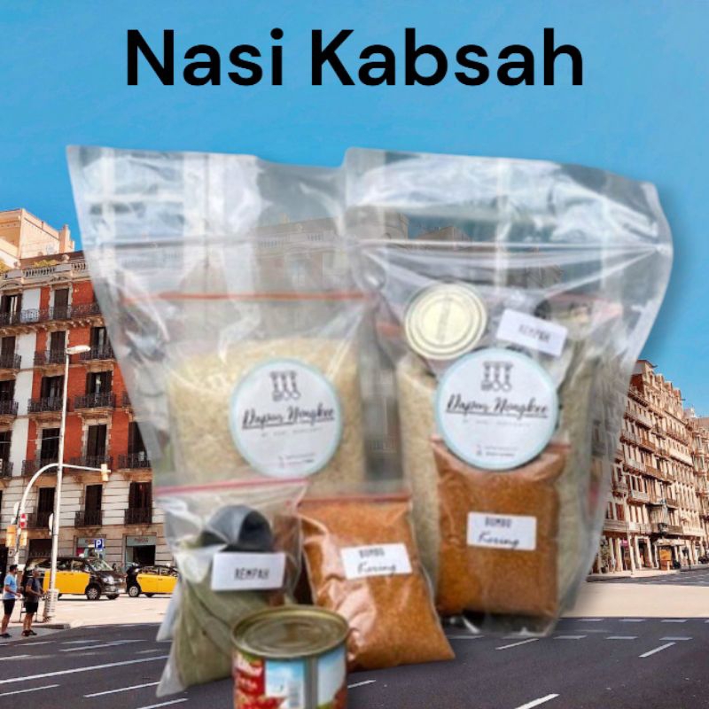 

PAKET NASI KABSAH 1KG /NASI BERAS BASMATI 1KG/PAKET NASI paketKABSAH