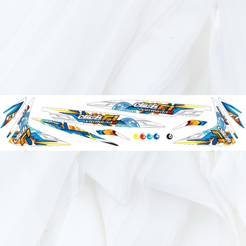 (COD)Striping Sticker Lis Variasi Motor Honda Vario 110 Fi Grafis - Vario Led 110