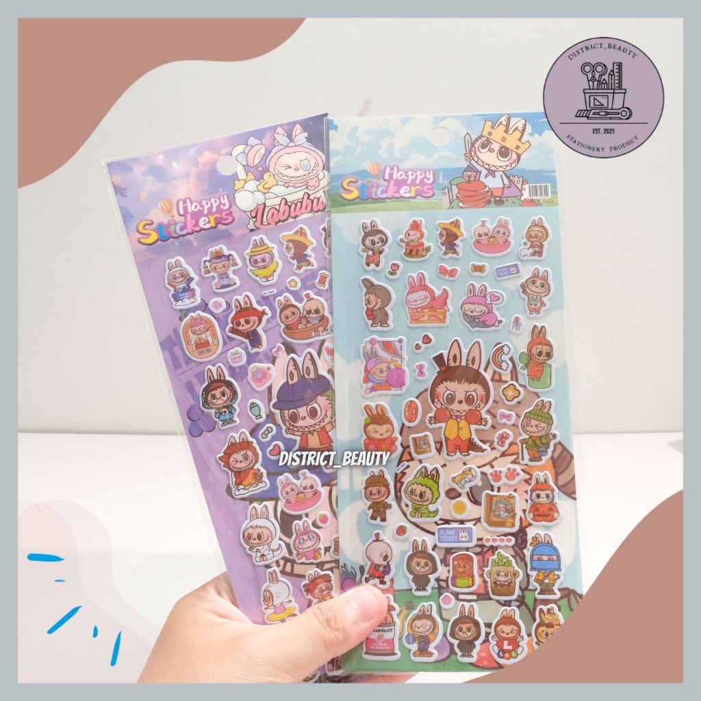 

STIKER ALB TIMBUL LABUBU STIKER STICKER TIMBUL 3D LABUBU STIKER LABUBU LUCU TERMURAH BISA COD