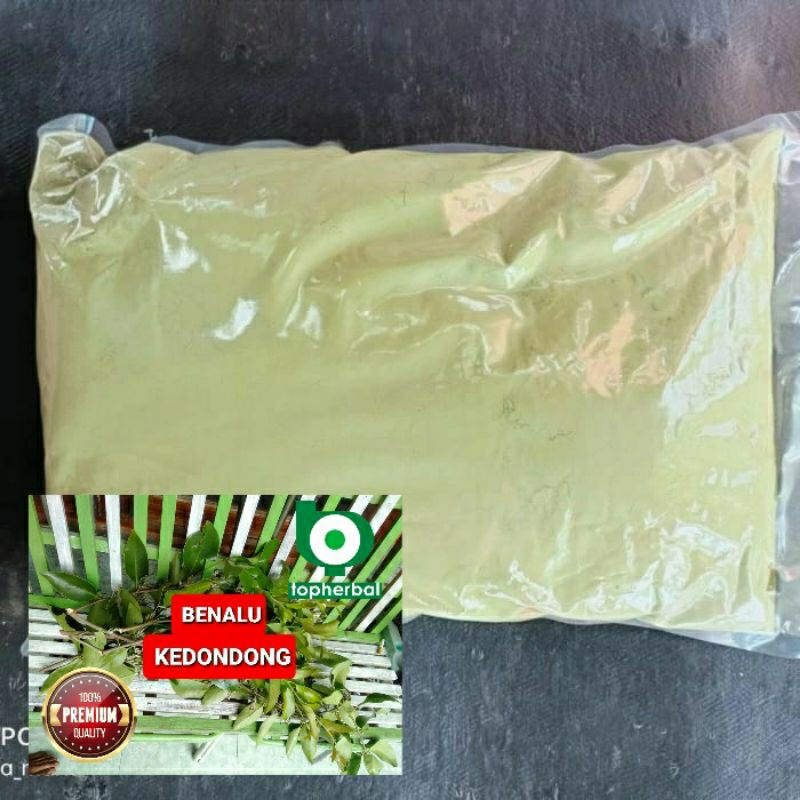 

Bubuk Benalu Kedondong 1000 Gram Kering Hijau Organik Super Premium