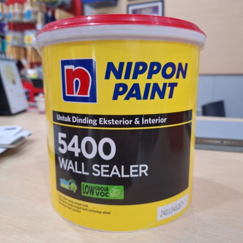 5400 Exterior & Interior Wall Sealer Nippon Paint 2.5L / Cat dasar alkali dinding luar eksterior & d