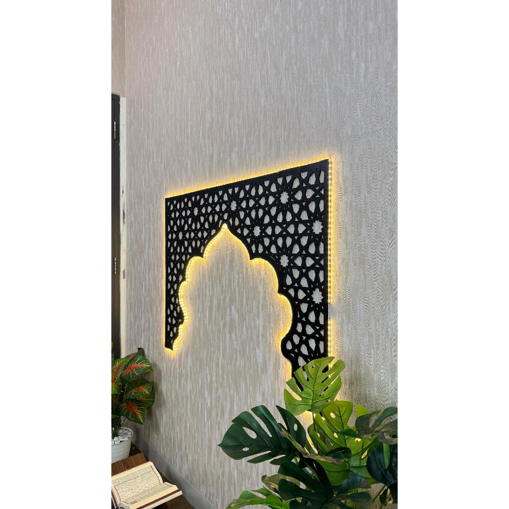 [Hiasan Dinding] ISLAMIC AESTHETIC SET WALL DECOR MIHRAB MUSHOLLA PINTU
