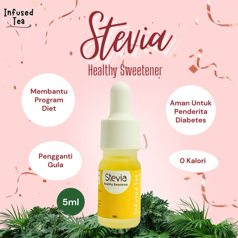 

PROMO Launching!! Stevia Healthy Sweetener 5ml - 0 kalori