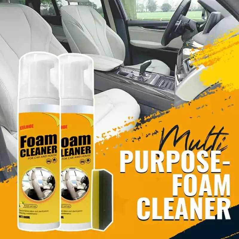 FOAM CLEANER CAR AND HOUSE, FOAM KLINER BUSA PEMBERSIH JOK MOBIL DASHBOR MOBIL INTERIOR MOBIL FOAM P