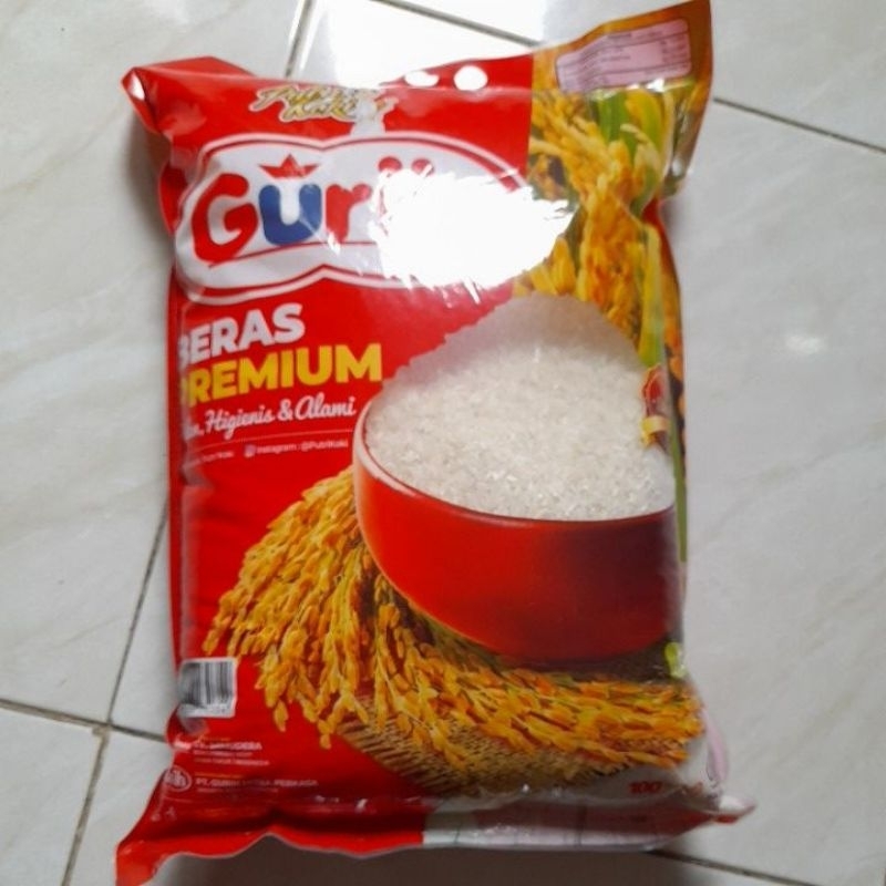 

Beras permium GURIH putri koki 5 kg
