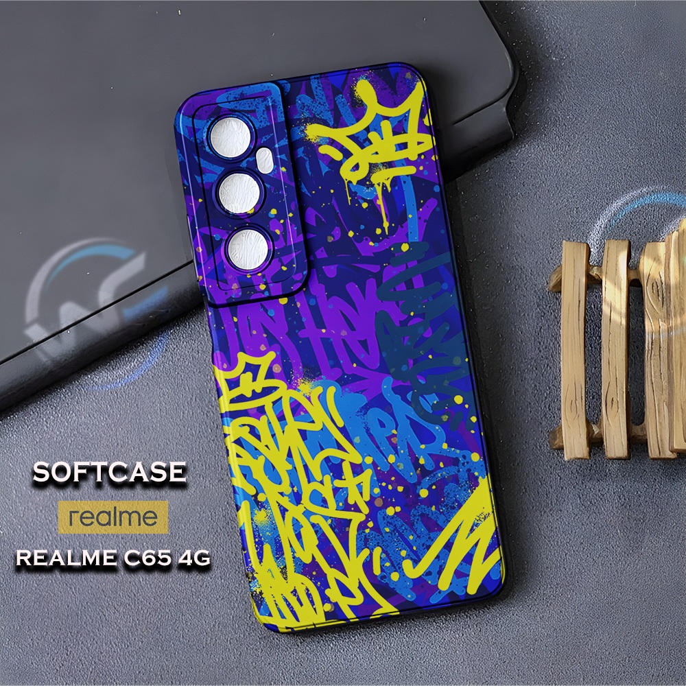 [W15] SOFTCASE REALME C65 4G | MOTIF AESTHETIC PREMIUM | Casing Keren Murah Lucu Realme C65 | Warung