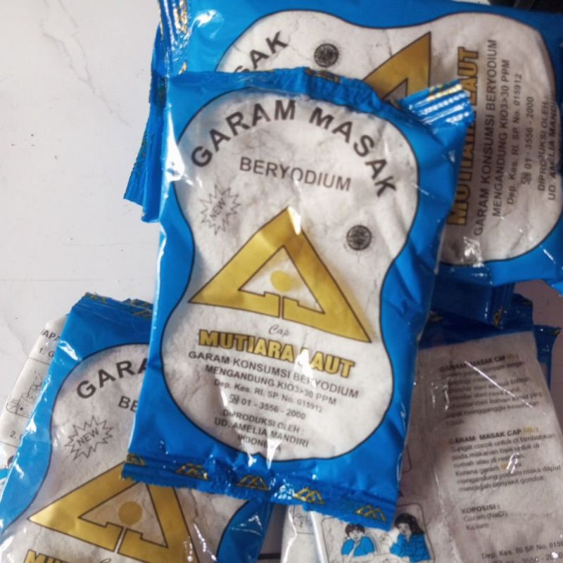 

PROMO GARAM MASAK BERSODIUM 20pcs kemasan 100 gram