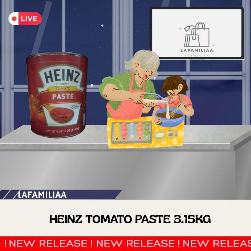 

Heinz Tomato Paste 3.15kg