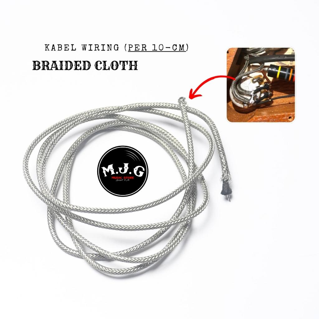 kabel wiring gitar dan bass braided USA spec high end