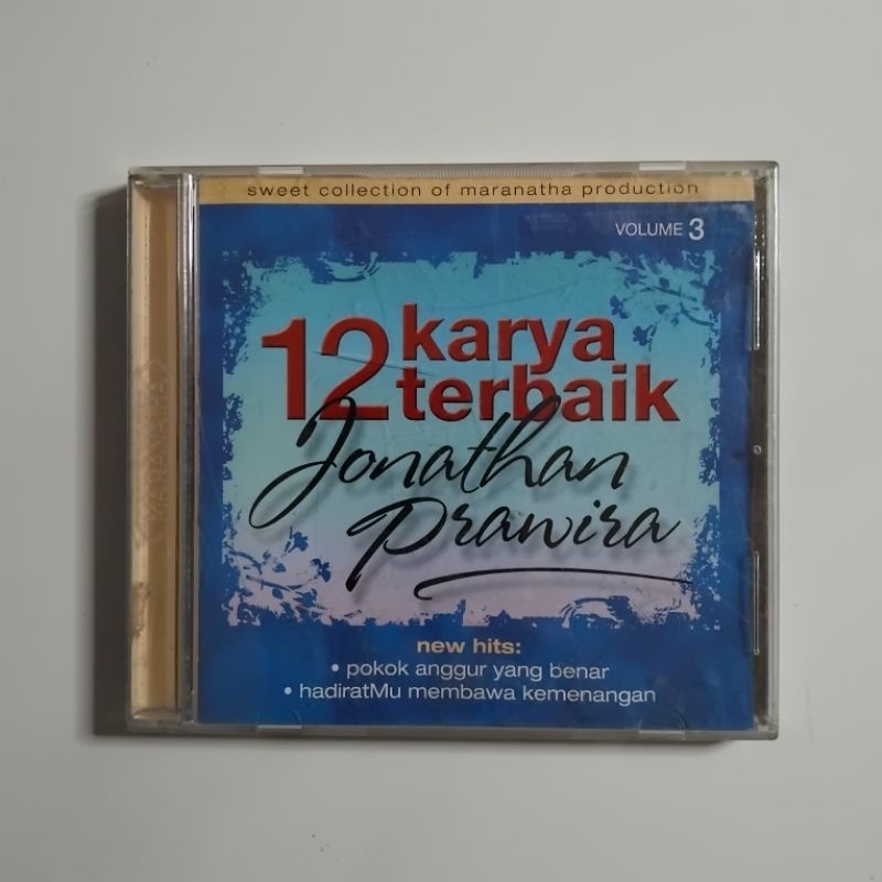 CD Kaset Jonathan Prawira 12 Karya Terbaik Franky Sihombing Dewi Guna Grace Natalia Jacqlien Celosse
