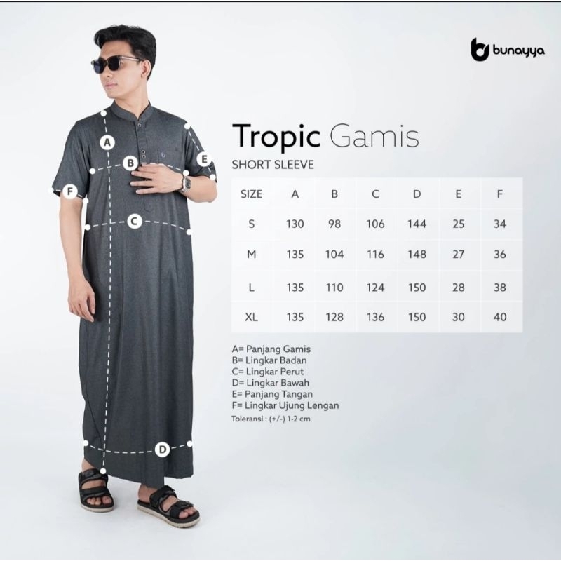 Tropic gamis by bunayya
