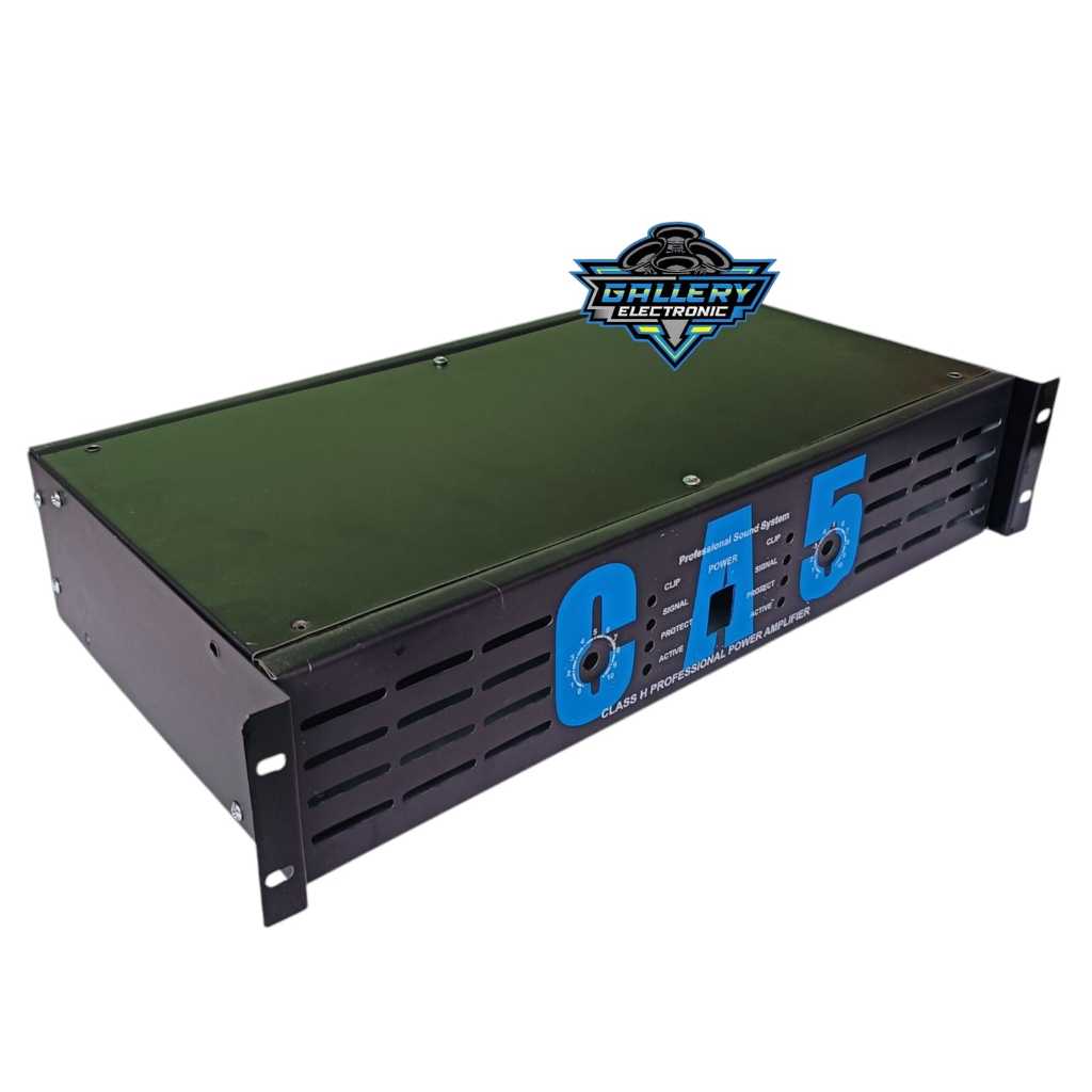 Box Power CA5 2Channel / Bok Power Sound System CA-5 2 Chanel Bahan Plat Besi
