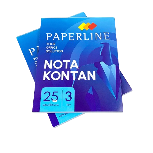 

RB (10 PCS)Buku Nota Kontan Paperline 2 Ply 3 Ply Besar Kecil