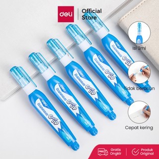 

Deli Correction Pen / Tip Ex 3ml Cepat Kering Tidak Beracun EH10590