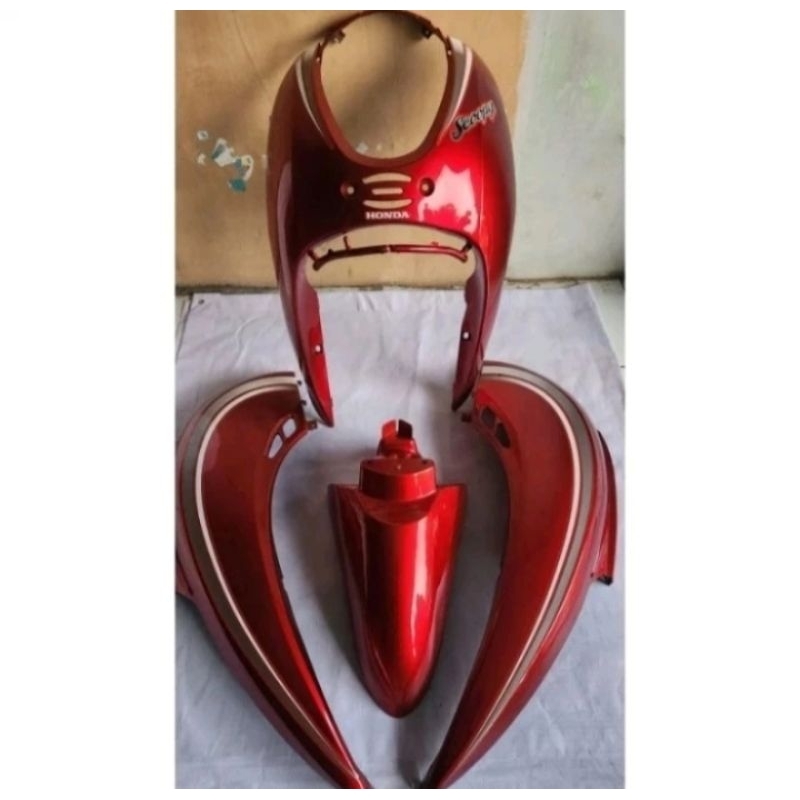 Cover body halus honda scoopy 2008-2012