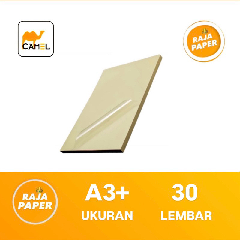 

Kertas Sticker Vinyl Transparant Ukuran A3+ 30 Lembar By CAMEL ( 329 Mm x 483 Mm ) / ( 32.9 Cm x 48.3 Cm ) 30 Lbr 30 Pcs Stiker Vinil Vynil Transparan Bening A3 Plus