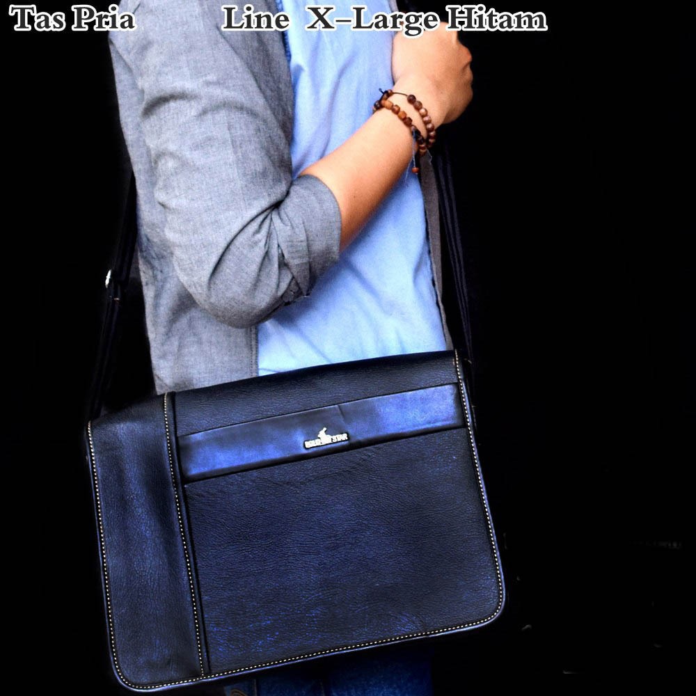 Tas Branded selempang Kulit Pria Kulit Oscar Jumbo