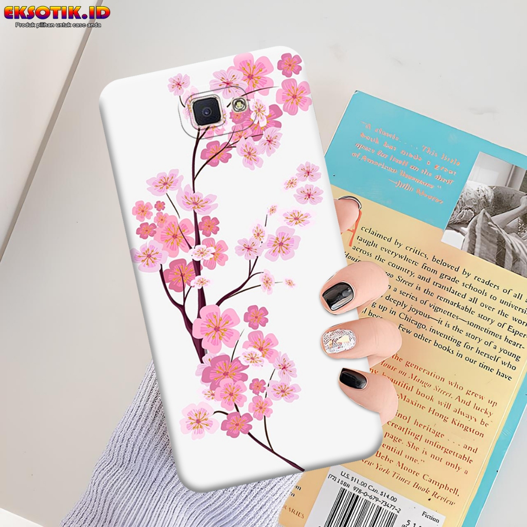 Case SAMSUNG J7 PRIME - Eksotik.id - Casing SAMSUNG J7 PRIME - Case BUNGA - Skin Handphone - Silikon