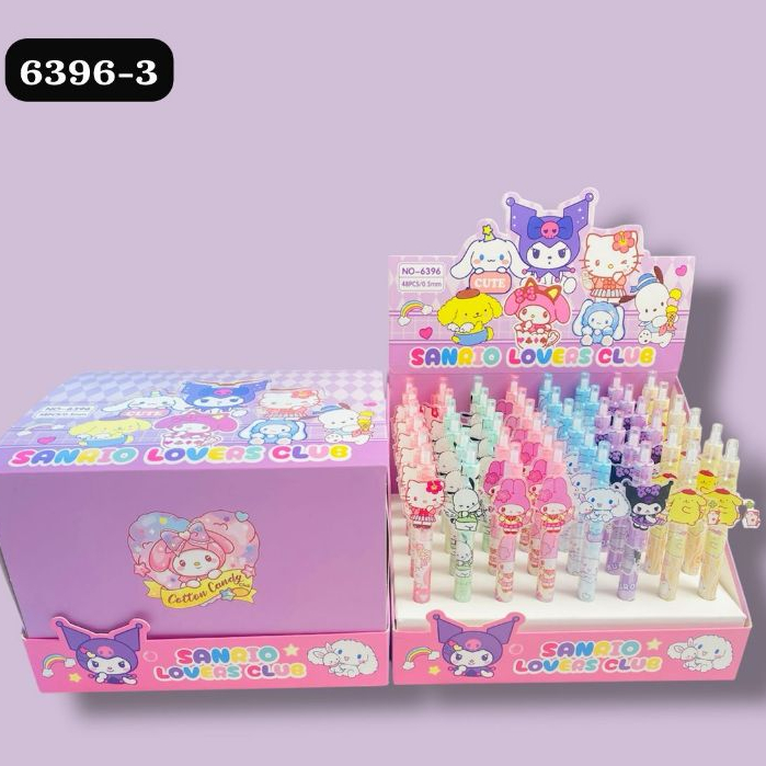 

HJK 1 Box (48 Pcs) Pulpen Aesthetic Karakter Sanrio Pena Kator Sekolah Pulpen Murah Barkualitas