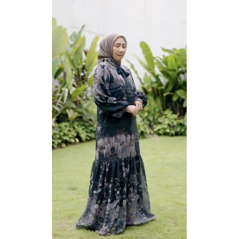 ABINAYA - ALEZA FAMILY ( DRESS ONLY) | Dress Kondangan Vintage untuk ke pesta