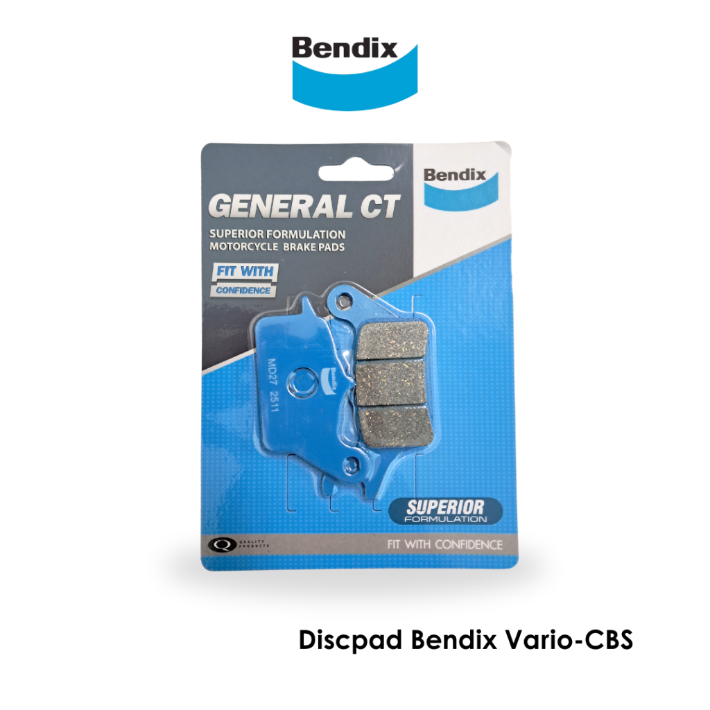Bendix Kampas Rem Cakram Brake Pad Motor Honda Vario CBS