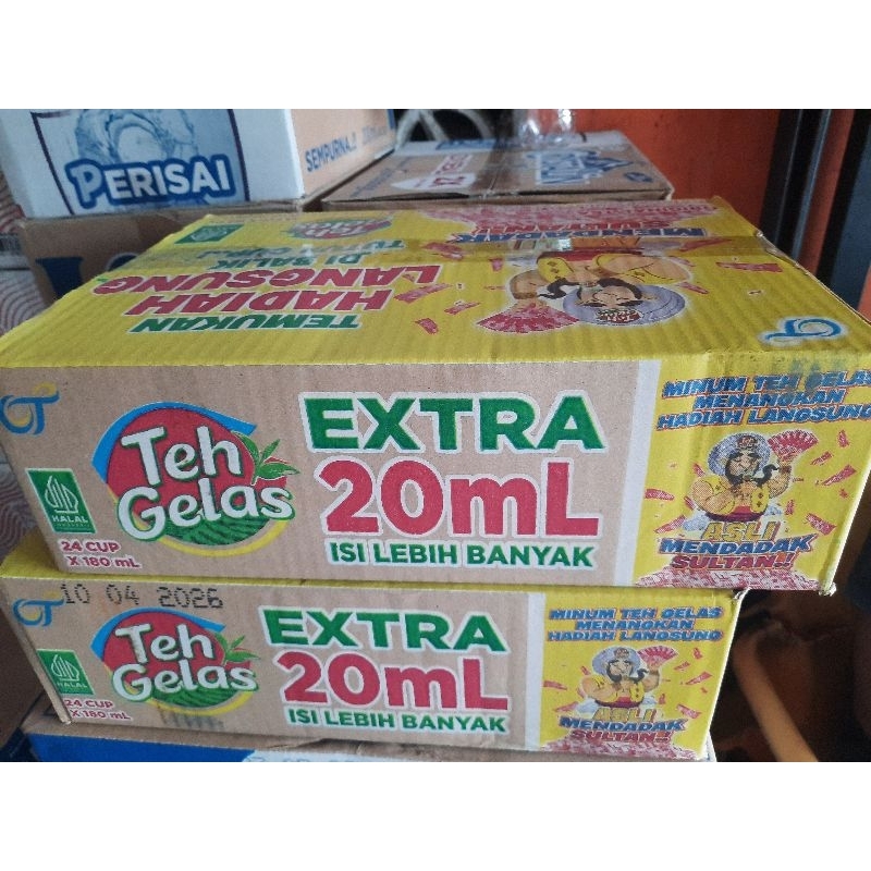 

DEPO teh gelas 1 dus isi 24 x 180ml