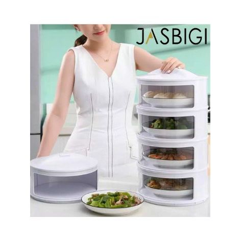 TUDUNG SAJI SUSUN/TUDUNG SAJI MODERN 4 SUSUN/TUJUNG SAJI PENGHIAS MEJA/TUDUNG SAJI ESTETIK