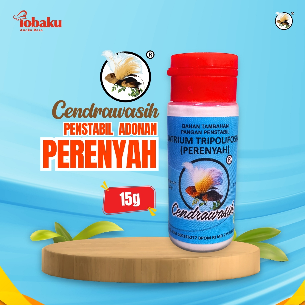 

CENDRAWASIH Natrium Tripolifosfat PERENYAH - Penstabil Adonan 15g