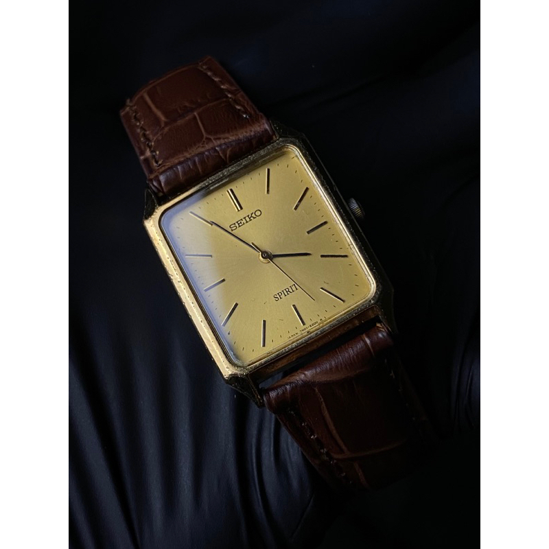 Seiko Spirit 7N01-5180 Gold Plated Made in Japan