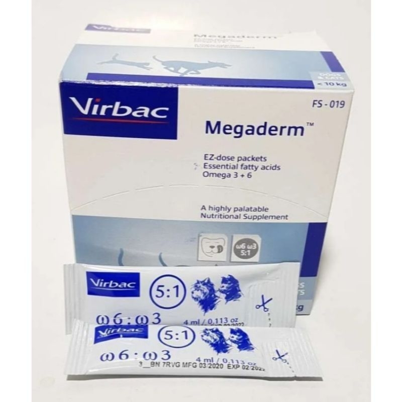 Virbac Megaderm 4 ml Vitamin Bulu