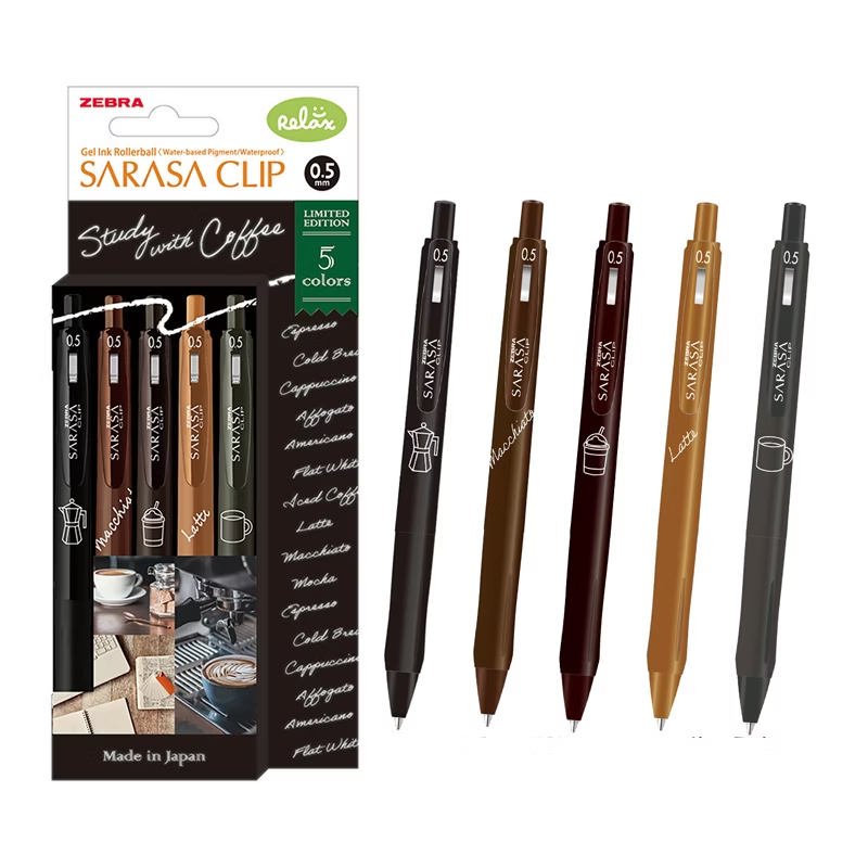 

PULPEN ZEBRA SARASA GEL 0.5mm VINTAGE COFFEE SERIES LIMITED EDITION
