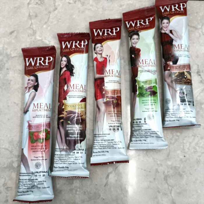 

pekanbaru / wrp lost weight meal replacement varian rasa / active body shape / bubuk minum instan