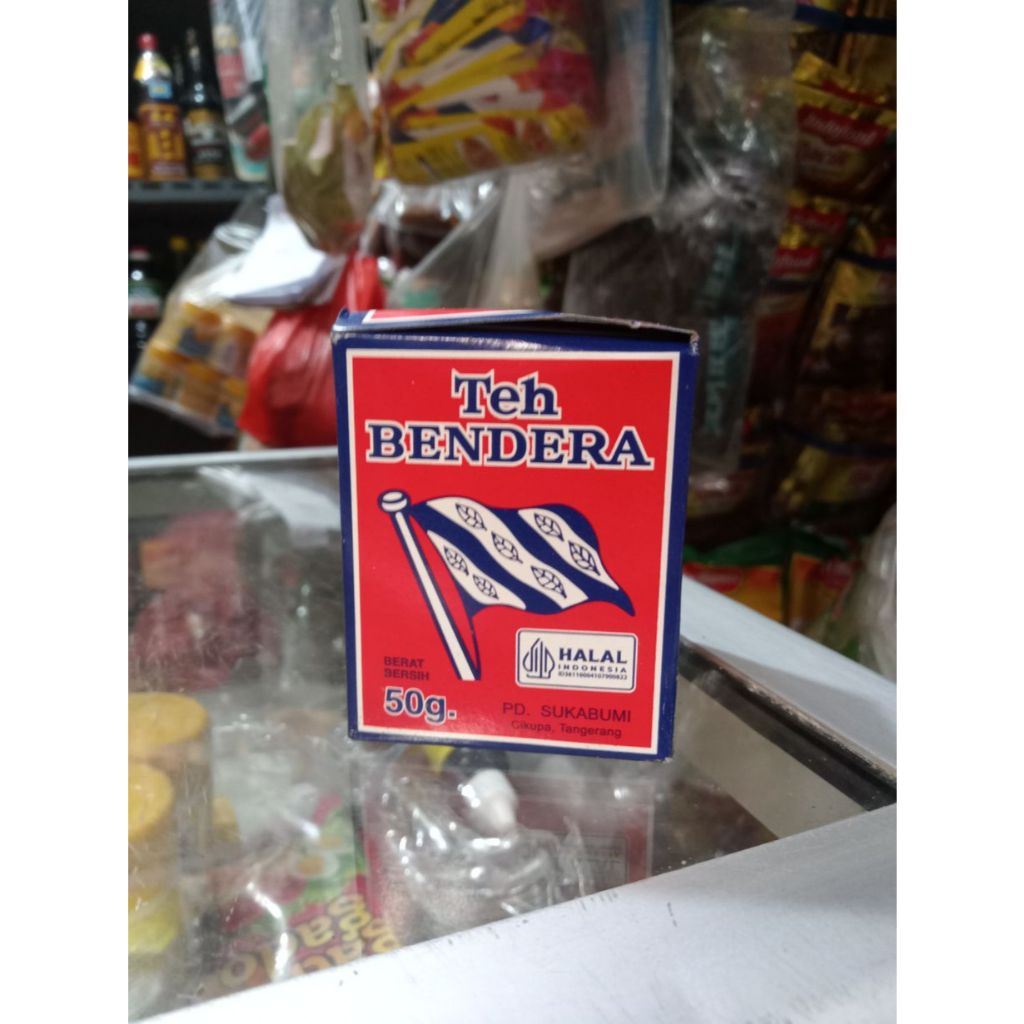 

Teh bendera Teh Bubuk 50gr