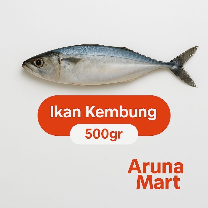 

Ikan Kembung Segar Banjar 500 gr 1 kg | Aruna Mart Co Fresh Frozen Mackerel Premium – Seafood Online Grosir Murah Halal & Higienis – Dikemas Vakum + Pengiriman Es Kering