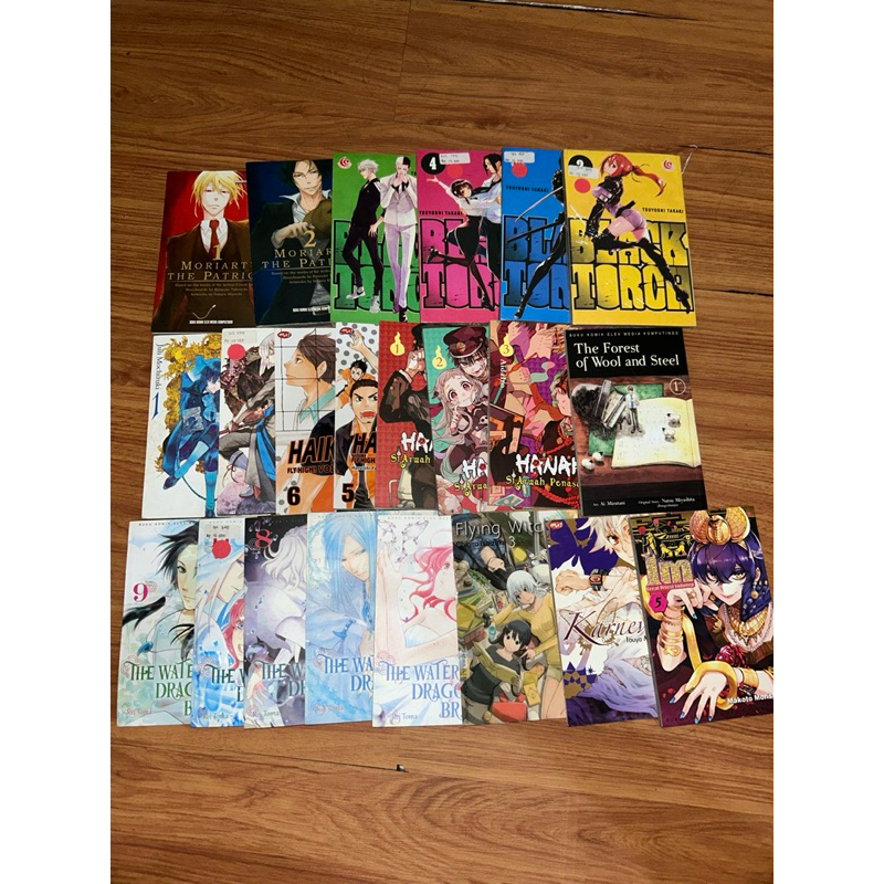 Manga, Bahasa Indonesia Preloved, {Haikyuu, Jujutsu Kaisen, Tokyo Ghoul, Spy X Family, Ragnarok, dll