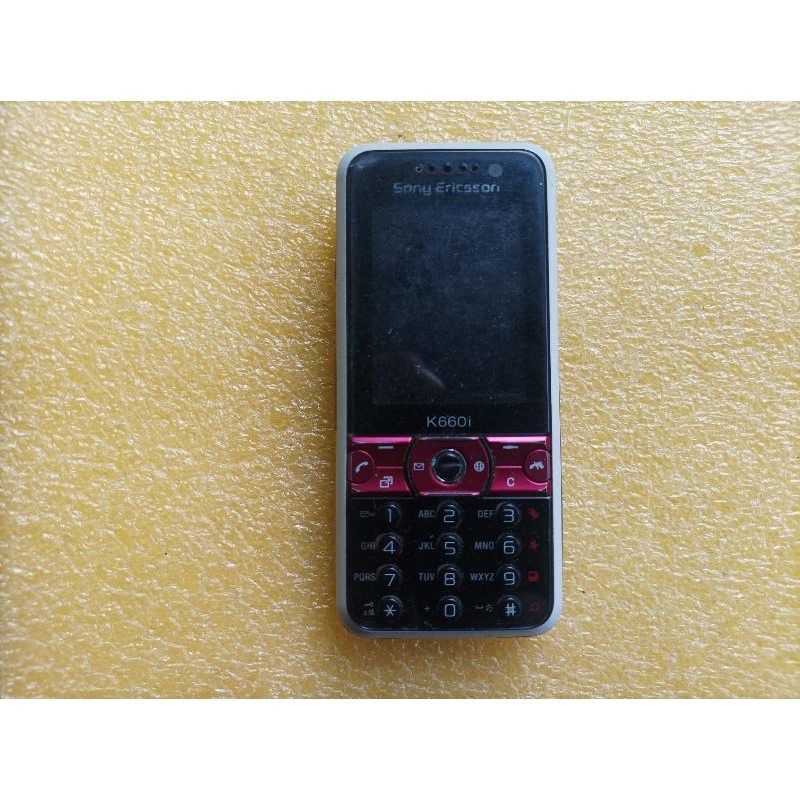 Hp jadul sony ericsson k660i bahan mati
