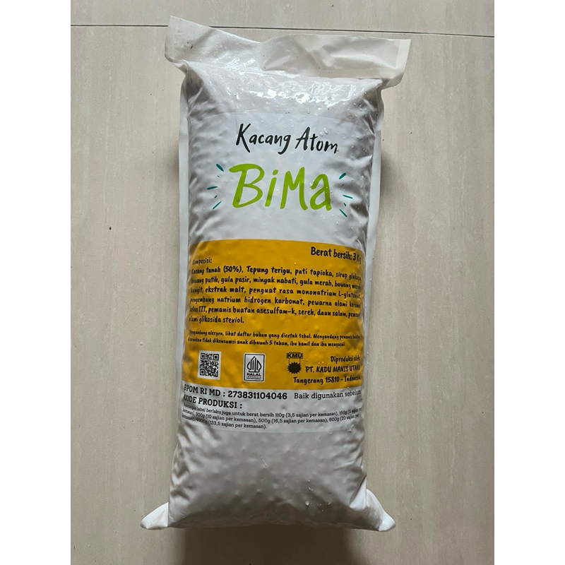 

Snack cemilan jajanan ringan Kacang Telur isi 250 / 500gr