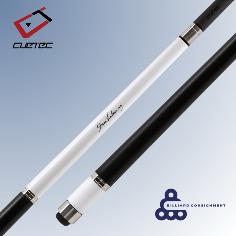 [NEW] Cuetec SVB White Gen 2 Lasered Shaft - Cuetec SVB White Starlight - Cuetec SVB (Butt +Shaft)