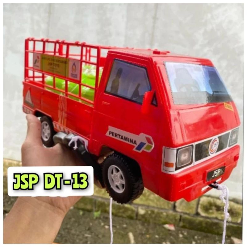 Mainan Mobil Pick up Gas Elpiji - Miniatur Mobilan Angkut Koleksi Anak Laki