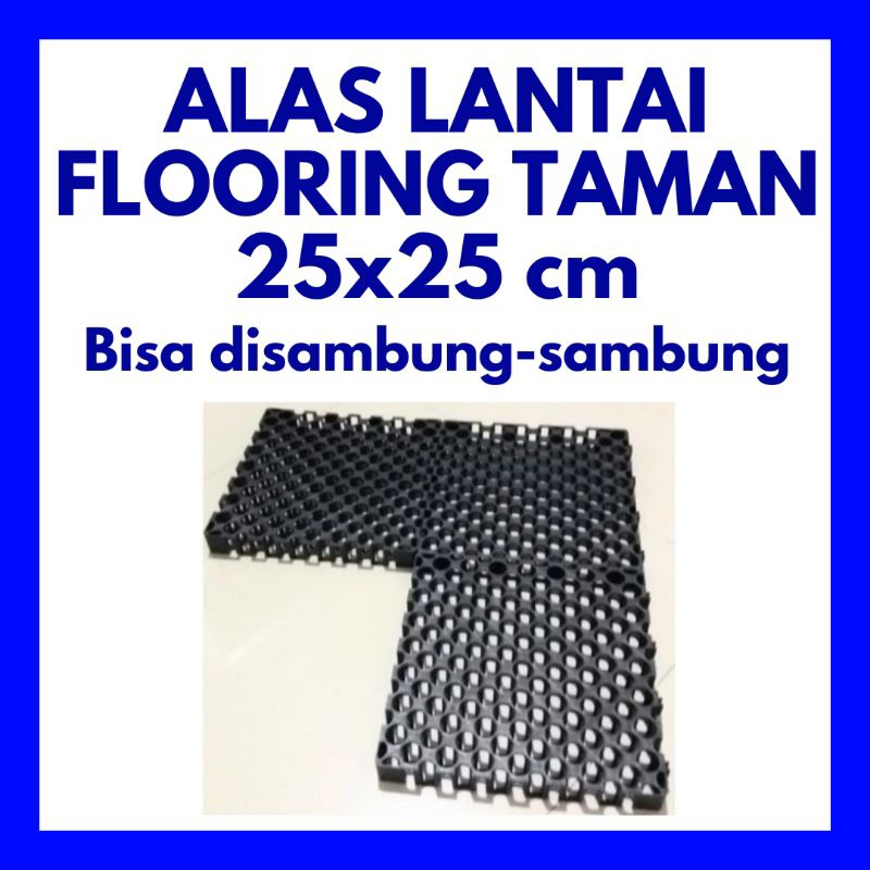 Alas Lantai Flooring Decking Tile Taman Outdoor Modular Interlocking