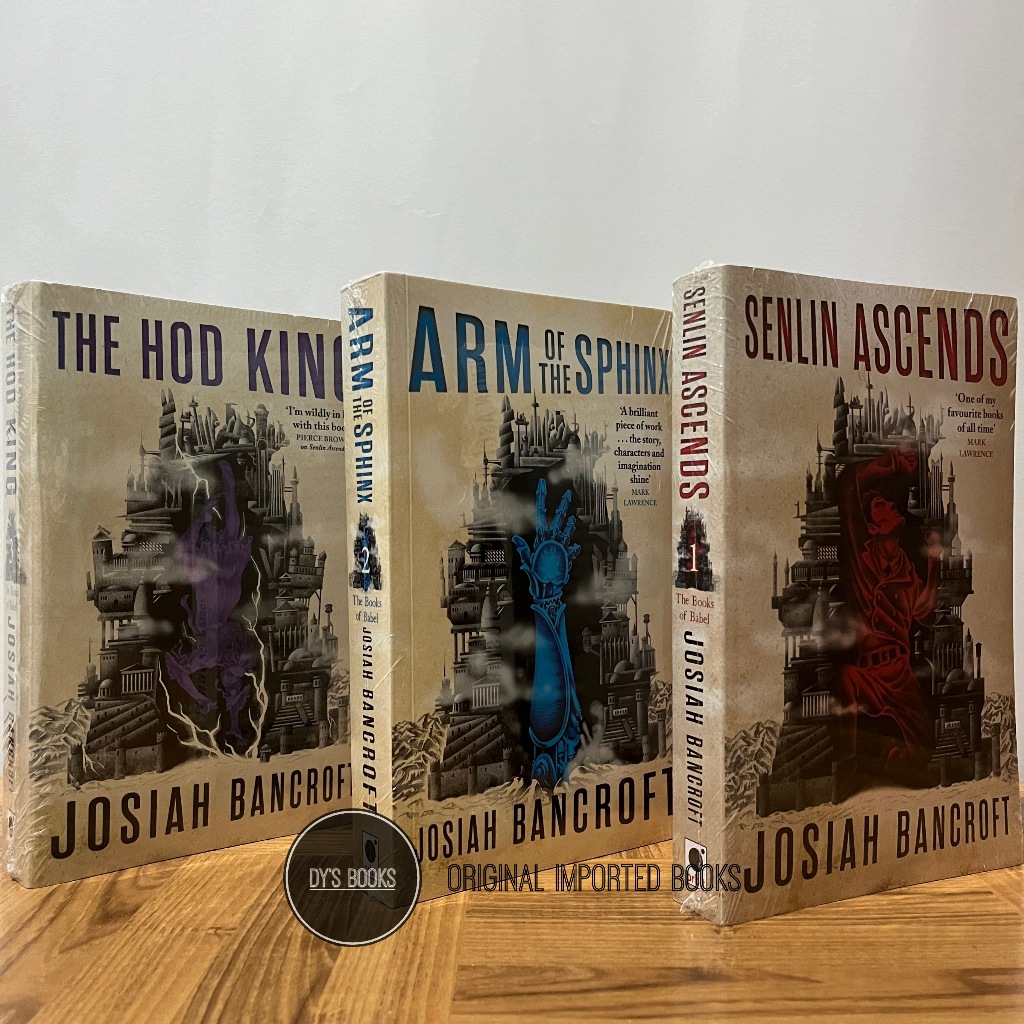 [EN Ori] The Books of Babel Series Book 1 - 3 (Senlin Ascends, Arm of the Sphinx, The Hod King) by J