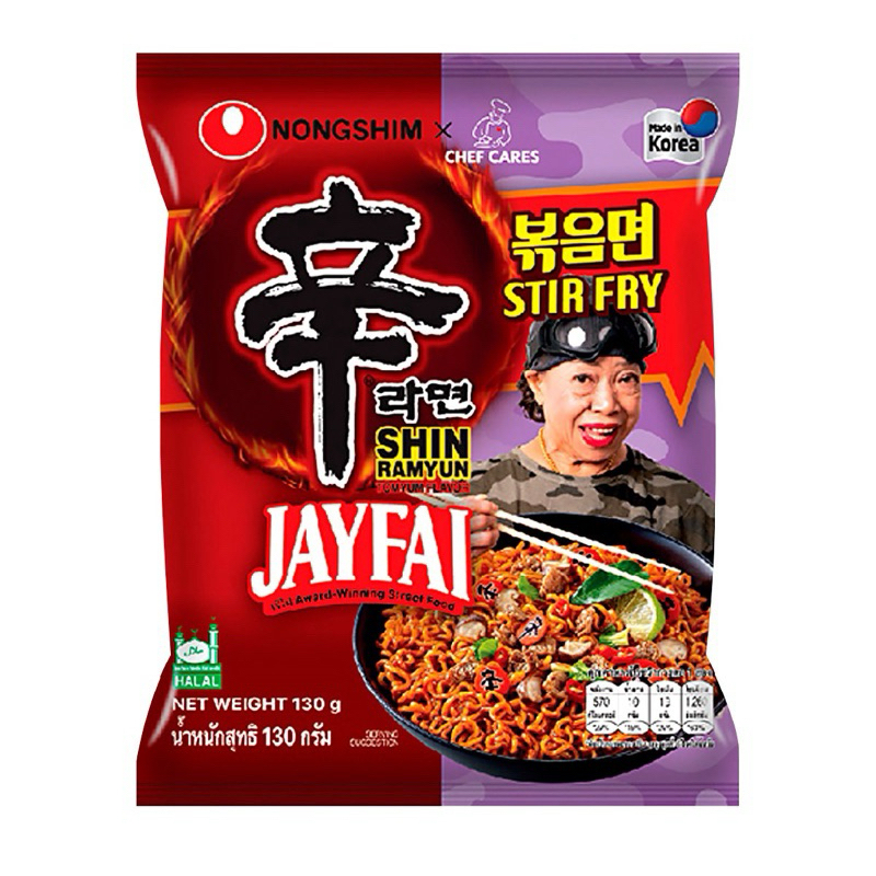 

(LIMITED KOREA) SHIN RAMYUN X JAYFAI TOM YUM Instant Noodle