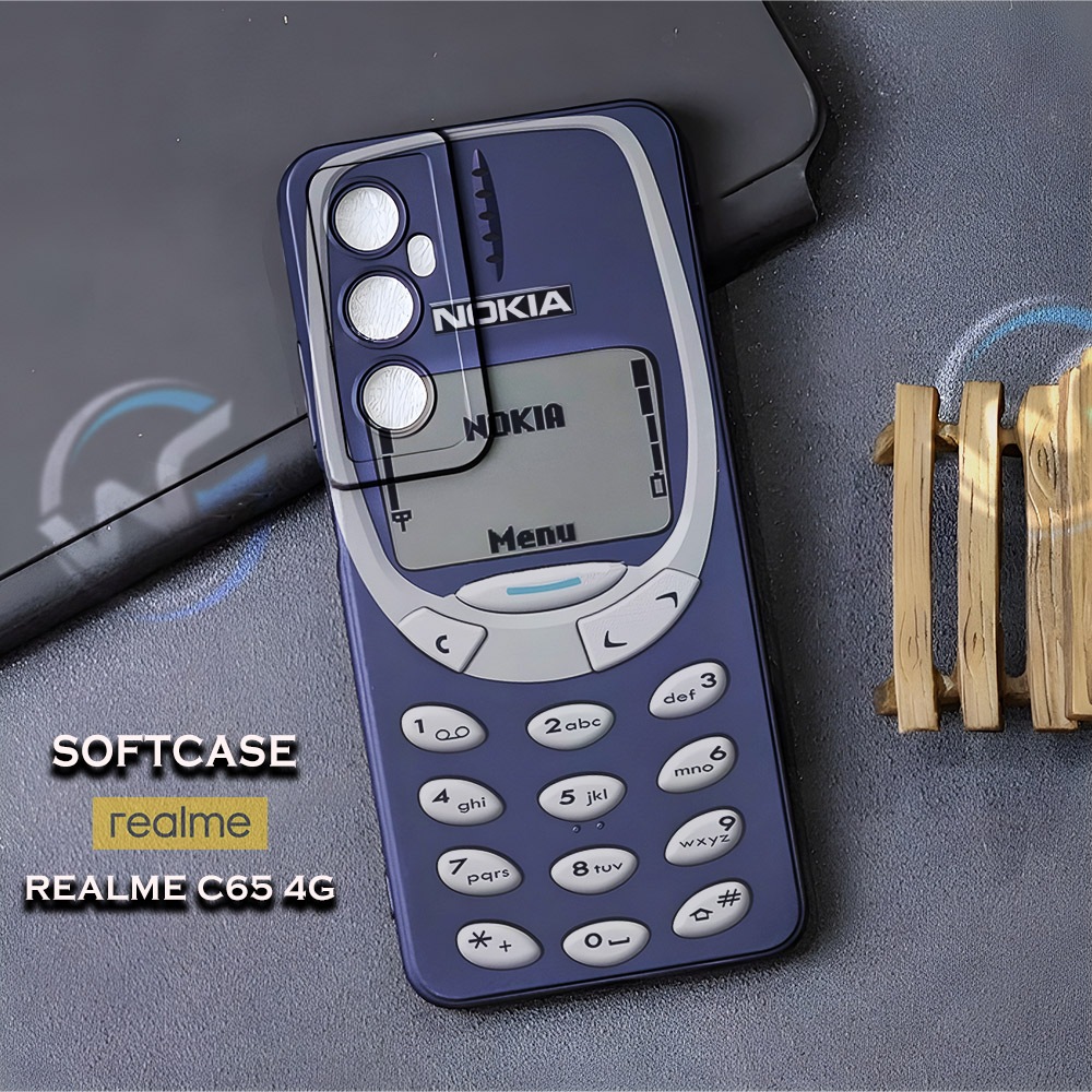 [W33] SOFTCASE REALME C65 4G | MOTIF NOKIA PREMIUM | Casing Keren Murah Lucu Realme C65 | Warung Cas