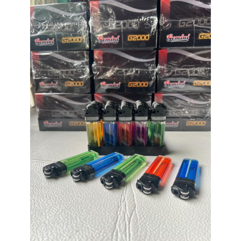 Korek Api Roda Merek G2000 Gemini Dan Korek Api G2000 Magnit  Isi 50 Pcs Garansi isi full